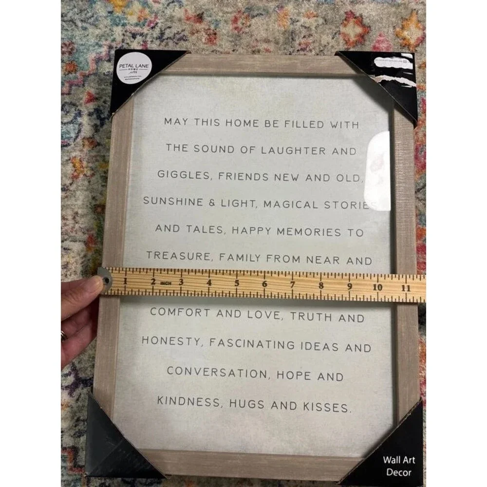 Home Wall Art quote